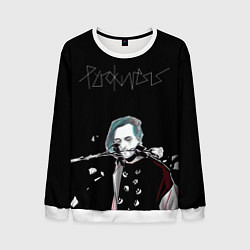 Свитшот мужской PYROKINESIS, цвет: 3D-белый