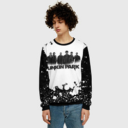 Свитшот мужской LINKIN PARKспина, цвет: 3D-черный — фото 2