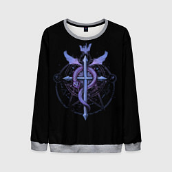 Мужской свитшот Стальной алхимик