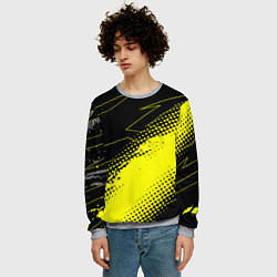 Свитшот мужской Bona Fide Одежда для фитнеcа, цвет: 3D-меланж — фото 2