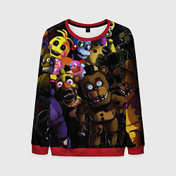 Свитшот мужской Five Nights At Freddy's, цвет: 3D-красный