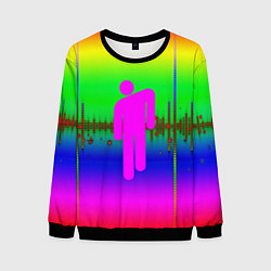 Свитшот мужской BILLIE ELLISH, цвет: 3D-черный