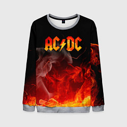 Свитшот мужской ACDC, цвет: 3D-меланж