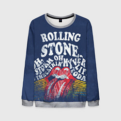 Свитшот мужской Rolling Stone, цвет: 3D-меланж