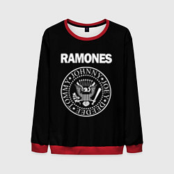 Свитшот мужской RAMONES, цвет: 3D-красный
