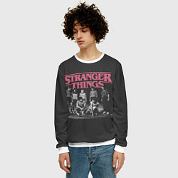 Свитшот мужской Очень Странные Дела, цвет: 3D-белый — фото 2