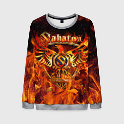 Свитшот мужской SABATON, цвет: 3D-меланж
