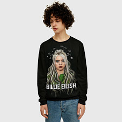Свитшот мужской BILLIE EILISH, цвет: 3D-черный — фото 2