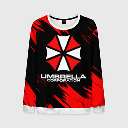 Свитшот мужской Umbrella Corporation, цвет: 3D-белый