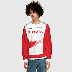 Свитшот мужской Toyota Driver, цвет: 3D-белый — фото 2