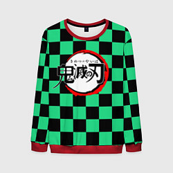 Свитшот мужской KIMETSU NO YAIBA, цвет: 3D-красный