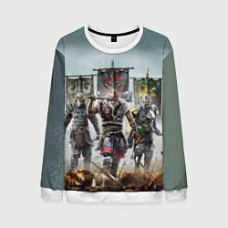 Свитшот мужской For Honor, цвет: 3D-белый