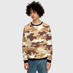 Свитшот мужской МИЛИТАРИ, цвет: 3D-черный — фото 2