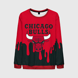 Свитшот мужской Chicago Bulls, цвет: 3D-красный