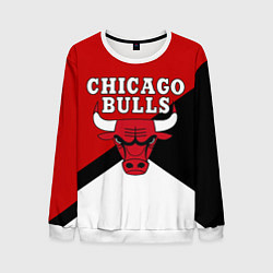 Свитшот мужской CHICAGO BULLS, цвет: 3D-белый