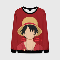 Свитшот мужской Luffy, цвет: 3D-черный