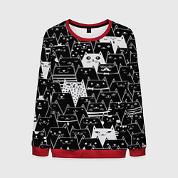 Мужской свитшот КОТЫ BLACK