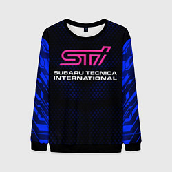Свитшот мужской SUBARU STI Z, цвет: 3D-черный