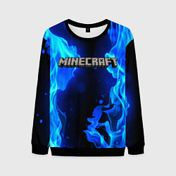 Свитшот мужской MINECRAFT, цвет: 3D-черный