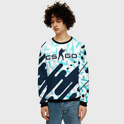 Свитшот мужской CS GO КС ГО, цвет: 3D-черный — фото 2