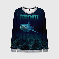 Свитшот мужской Loot Shark Fortnite, цвет: 3D-меланж