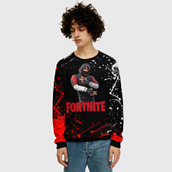Свитшот мужской FORTNITE x IKONIK, цвет: 3D-черный — фото 2