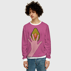 Свитшот мужской Avocado, цвет: 3D-белый — фото 2