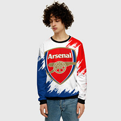Свитшот мужской ARSENAL, цвет: 3D-черный — фото 2