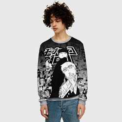 Свитшот мужской МОБ ПСИХО 100, цвет: 3D-меланж — фото 2