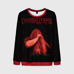 Свитшот мужской Cannibal Corpse 6, цвет: 3D-красный
