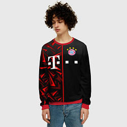 Свитшот мужской FC Bayern Munchen Форма, цвет: 3D-красный — фото 2