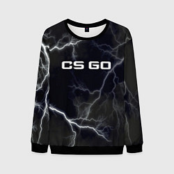 Свитшот мужской CS GO, цвет: 3D-черный