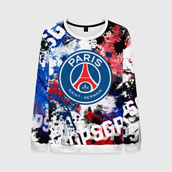 Свитшот мужской PSG FC, цвет: 3D-белый