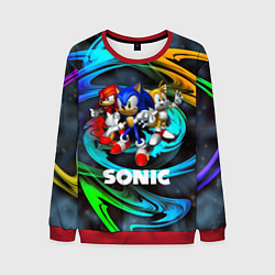 Свитшот мужской SONIC TRIO, цвет: 3D-красный