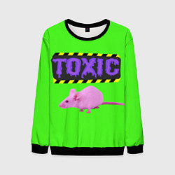 Свитшот мужской Toxic, цвет: 3D-черный