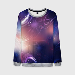 Свитшот мужской Абстракция, цвет: 3D-меланж