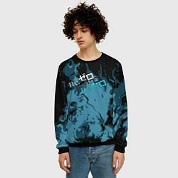 Свитшот мужской Re:Zero, цвет: 3D-черный — фото 2