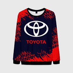 Свитшот мужской TOYOTA ТОЙОТА, цвет: 3D-черный