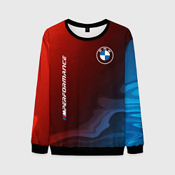 Свитшот мужской BMW БМВ, цвет: 3D-черный