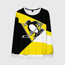 Свитшот мужской Pittsburgh Penguins Exclusive, цвет: 3D-белый