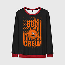 Свитшот мужской Boo Crew covid19, цвет: 3D-красный