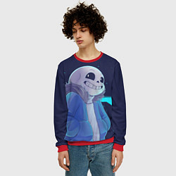 Свитшот мужской UNDERTALE, цвет: 3D-красный — фото 2