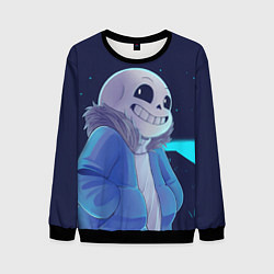 Свитшот мужской UNDERTALE, цвет: 3D-черный