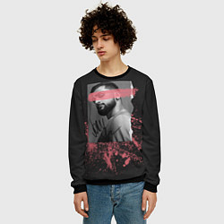 Свитшот мужской JONY, цвет: 3D-черный — фото 2