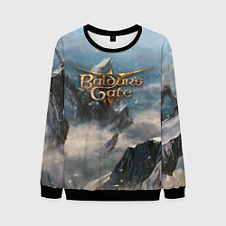 Свитшот мужской Baldurs Gate, цвет: 3D-черный