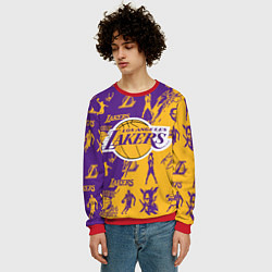 Свитшот мужской КОБИ БРАЙАНТ, цвет: 3D-красный — фото 2