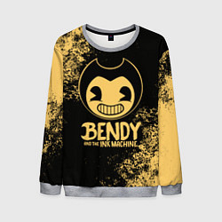 Свитшот мужской Bendy And The Ink Machine, цвет: 3D-меланж