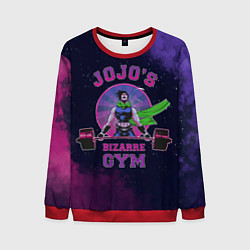 Свитшот мужской JoJo’s Bizarre Adventure Gym, цвет: 3D-красный