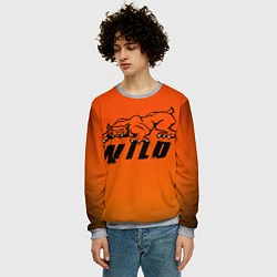 Свитшот мужской WildДикий, цвет: 3D-меланж — фото 2