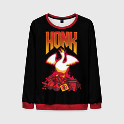 Свитшот мужской HONK Goose, цвет: 3D-красный